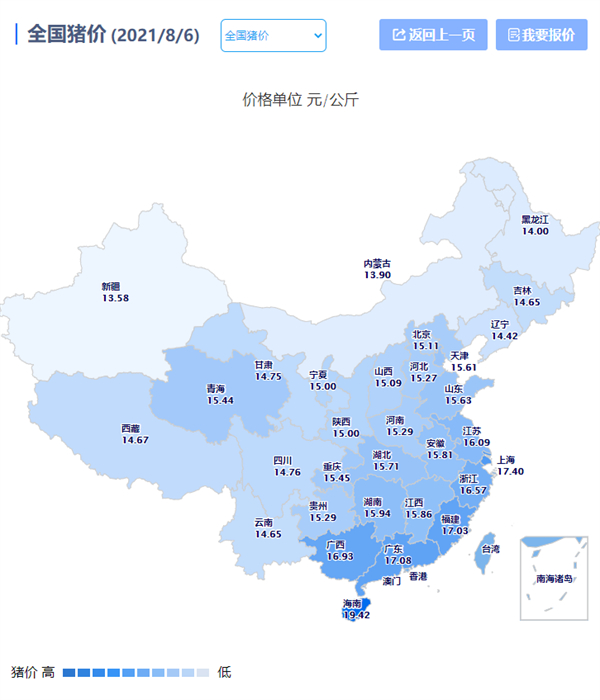 生猪价格跌幅收窄，多地“飘红”，行情出现上涨苗头？