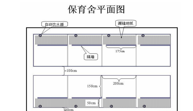 一套小型养猪场设计图纸，给准备建猪场的朋友参考参考！