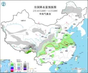 新一股冷空气影响我国 中东部有大范围弱降水